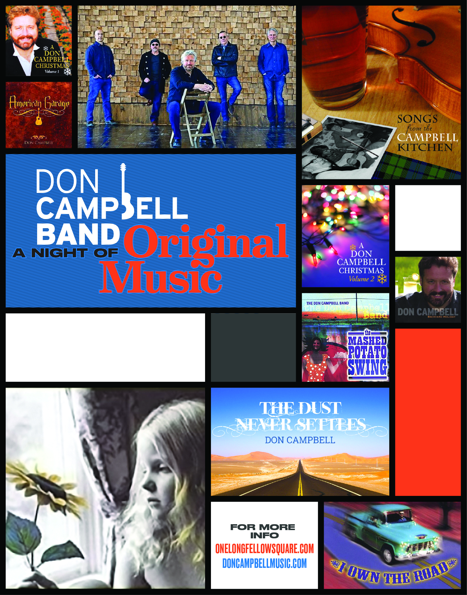 Booking 2022 | Don Campbell Music